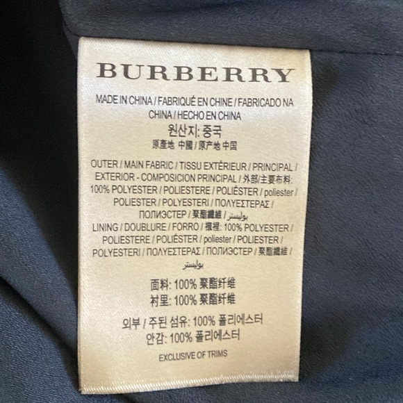 Burberry Uniform Black Pleated Midi Skirt Classic A-line - Picture 6 of 10